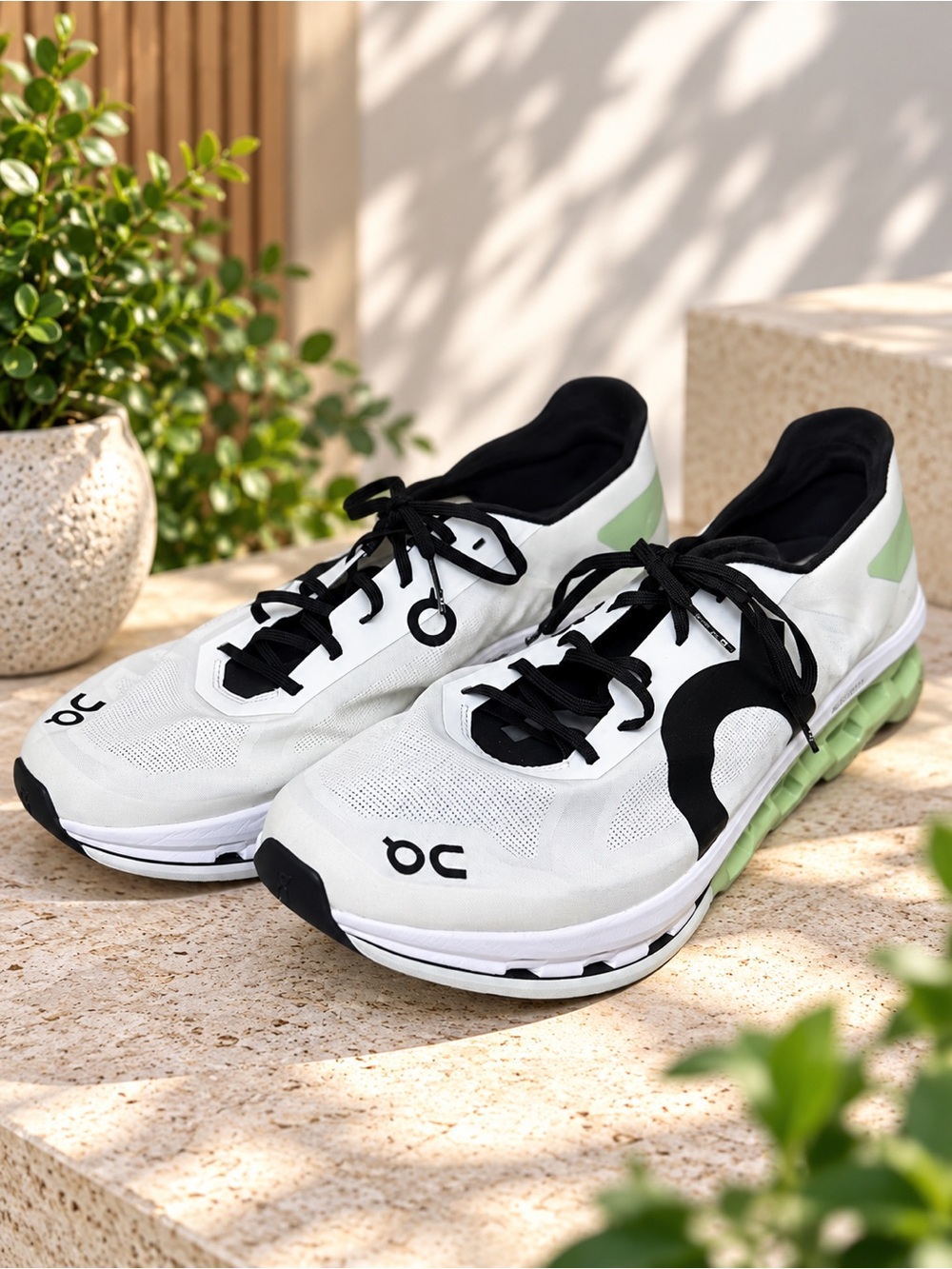 On Cloudboom Echo Men’s Running Shoes White Black Size 11 #5